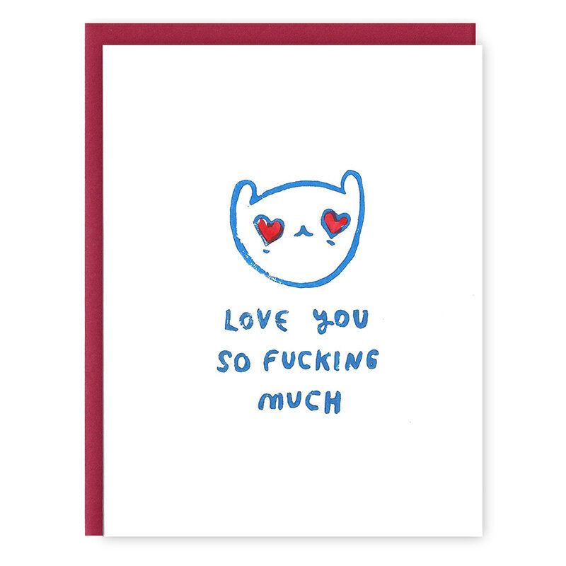 Ghost Academy Love/Anniversary Card So Fucking Much Love